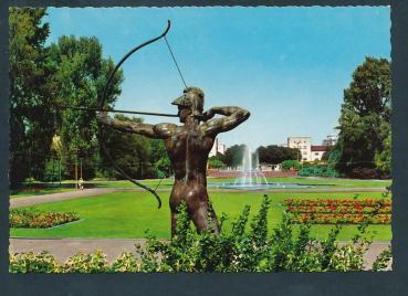 Im Ebertpark in Ludwigshafen